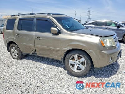 Czwarte zdjęcie samochodu z boku: 2011 HONDA PILOT EXL VIN:5FNYF3H57BB033164 - miniatura