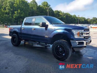Czwarte zdjęcie samochodu z boku: 2018 FORD F150 SUPERCREW VIN:1FTEW1E55JFD17186 - miniatura