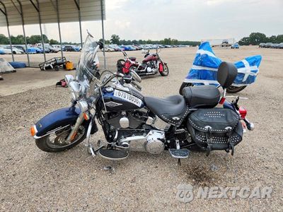 Trzecie zdjęcie samochodu z tyłu: 2014 HARLEY-DAVIDSON FLSTC HERITAGE SOFTAIL CLASSIC VIN:1HD1BWV17EB034501 - miniatura