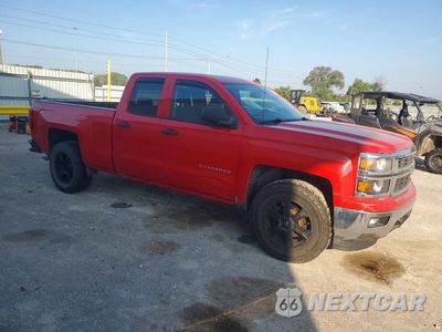 Czwarte zdjęcie samochodu z boku: 2014 CHEVROLET SILVERADO K1500 LT VIN:1GCVKREC5EZ249677 - miniatura
