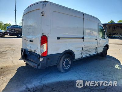 Trzecie zdjęcie samochodu z tyłu: 2017 FORD TRANSIT DELIVERY VAN VIN:1FTYR2CM1HKB30744 - miniatura
