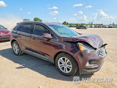 Czwarte zdjęcie samochodu z boku: 2019 FORD EDGE SEL VIN:2FMPK3J99KBC35470 - miniatura