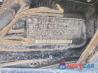 Zdjęcie 13 z 13 samochodu: 2007 BMW 328 I SULEV VIN:WBAVC535X7FZ81105 - miniatura
