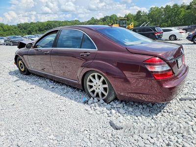 Drugie zdjęcie samochodu z przodu: 2008 MERCEDES-BENZ S 550 VIN:WDDNG71XX8A175485 - miniatura