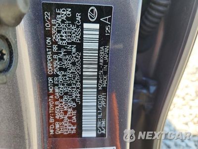Zdjęcie 23 z 24 samochodu: 2023 LEXUS UX 250H PREMIUM VIN:JTHP9JBH7P2065342 - miniatura
