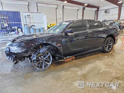 2019 DODGE CHARGER SCAT PACK 2C3CDXGJ8KH646396 - główne zdjęcie licytacji z USA - miniatura