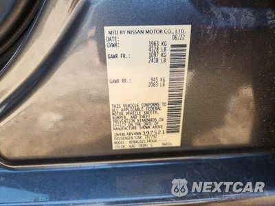 Zdjęcie 13 z 13 samochodu: 2022 NISSAN ALTIMA S VIN:1N4BL4BV4NN397521 - miniatura
