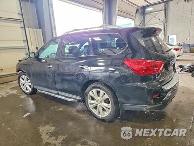 Drugie zdjęcie samochodu z przodu: 2018 NISSAN PATHFINDER S VIN:5N1DR2MM8JC671315 - miniatura