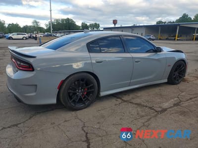 Trzecie zdjęcie samochodu z tyłu: 2022 DODGE CHARGER SCAT PACK VIN:2C3CDXGJ6NH195375 - miniatura