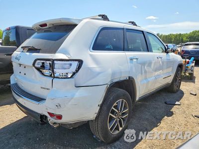 Trzecie zdjęcie samochodu z tyłu: 2020 JEEP GRAND CHEROKEE LIMITED VIN:1C4RJFBG4LC363583 - miniatura