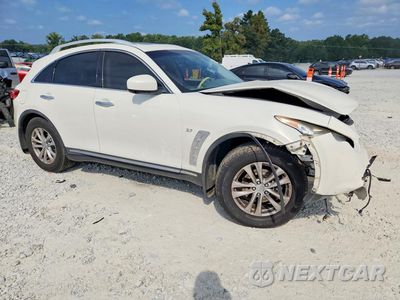 Czwarte zdjęcie samochodu z boku: 2015 INFINITI QX70 BASE VIN:JN8CS1MW4FM481548 - miniatura