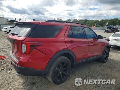 Trzecie zdjęcie samochodu z tyłu: 2024 FORD EXPLORER ST-LINE VIN:1FMSK8KH9RGA35558 - miniatura