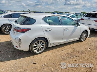 Trzecie zdjęcie samochodu z tyłu: 2012 LEXUS CT 200 VIN:JTHKD5BH1C2072250 - miniatura