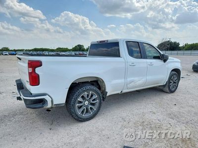 Trzecie zdjęcie samochodu z tyłu: 2020 CHEVROLET SILVERADO C1500 RST VIN:1GCRWDEKXLZ341509 - miniatura