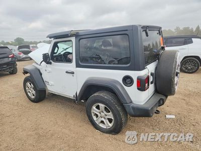 Drugie zdjęcie samochodu z przodu: 2021 JEEP WRANGLER SPORT VIN:1C4GJXAN8MW546286 - miniatura