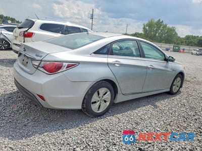 Trzecie zdjęcie samochodu z tyłu: 2014 HYUNDAI SONATA HYBRID VIN:KMHEC4A49EA114288 - miniatura