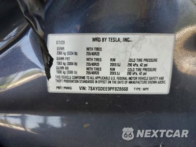 Zdjęcie 13 z 13 samochodu: 2023 TESLA MODEL Y VIN:7SAYGDEE9PF828668 - miniatura