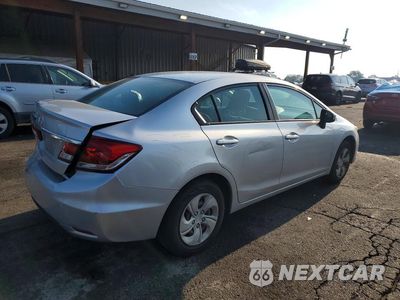 Trzecie zdjęcie samochodu z tyłu: 2014 HONDA CIVIC LX VIN:19XFB2F54EE248916 - miniatura