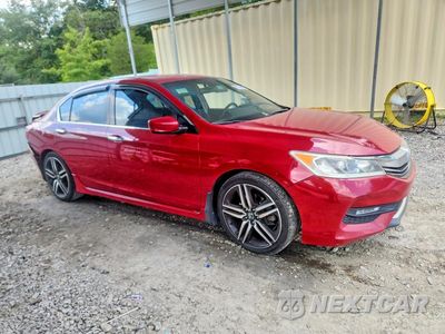 Czwarte zdjęcie samochodu z boku: 2017 HONDA ACCORD SPORT SPECIAL EDITION VIN:1HGCR2F1XHA211647 - miniatura