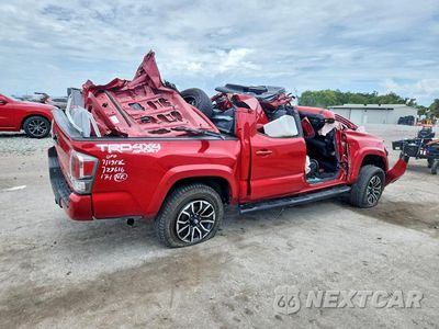 Trzecie zdjęcie samochodu z tyłu: 2023 TOYOTA TACOMA TRD SPORT VIN:3TMCZ5AN0PM553068 - miniatura
