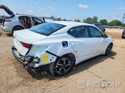 Trzecie zdjęcie samochodu z tyłu: 2025 NISSAN SENTRA SV VIN:3N1AB8CV6SY222638 - miniatura