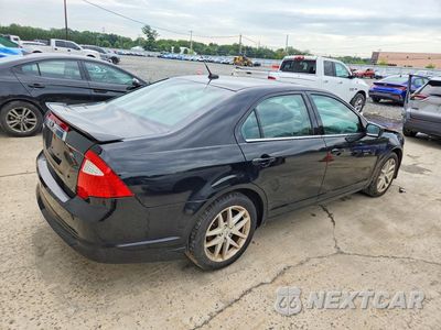 Trzecie zdjęcie samochodu z tyłu: 2012 FORD FUSION SEL VIN:3FAHP0JA2CR167220 - miniatura