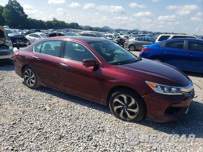 Czwarte zdjęcie samochodu z boku: 2016 HONDA ACCORD EXL VIN:1HGCR3F83GA001487 - miniatura