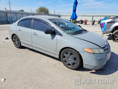 Czwarte zdjęcie samochodu z boku: 2006 HONDA CIVIC LX VIN:1HGFA16506L083924 - miniatura