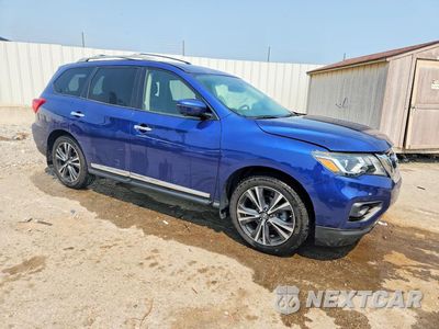Czwarte zdjęcie samochodu z boku: 2018 NISSAN PATHFINDER S VIN:5N1DR2MN4JC608799 - miniatura