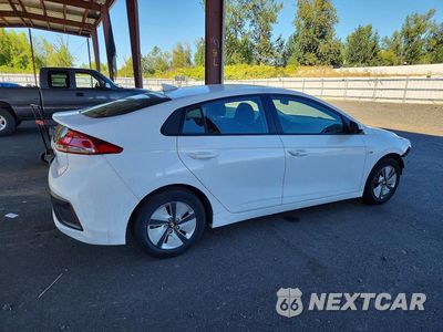 Trzecie zdjęcie samochodu z tyłu: 2019 HYUNDAI IONIQ BLUE VIN:KMHC65LC5KU110581 - miniatura
