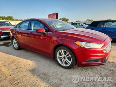 Czwarte zdjęcie samochodu z boku: 2018 FORD FUSION SE VIN:3FA6P0H70JR182751 - miniatura