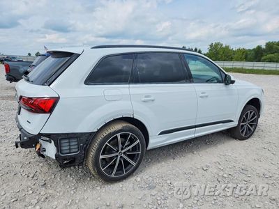Trzecie zdjęcie samochodu z tyłu: 2023 AUDI Q7 PRESTIGE VIN:WA1VXBF7XPD024255 - miniatura