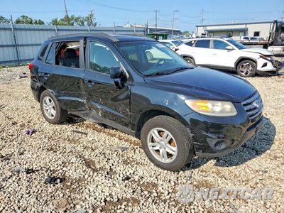 Czwarte zdjęcie samochodu z boku: 2012 HYUNDAI SANTA FE GLS VIN:5XYZGDAB2CG100156 - miniatura