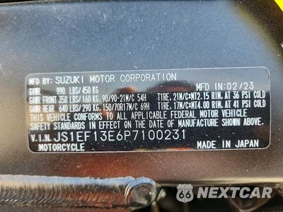 Zdjęcie 9 z 9 samochodu: 2023 SUZUKI DL1050 DE VIN:JS1EF13E6P7100231 - miniatura