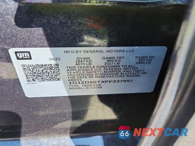 Zdjęcie 12 z 12 samochodu: 2023 CHEVROLET MALIBU LT VIN:1G1ZD5STXPF237997 - miniatura