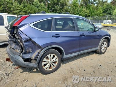 Trzecie zdjęcie samochodu z tyłu: 2012 HONDA CR-V EXL VIN:JHLRM4H78CC027134 - miniatura