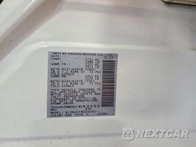 Zdjęcie 12 z 12 samochodu: 2014 NISSAN PATHFINDER SV VIN:5N1AR2MM0EC643551 - miniatura