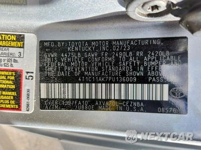 Zdjęcie 13 z 13 samochodu: 2023 TOYOTA CAMRY LE VIN:4T1C11AK7PU136009 - miniatura