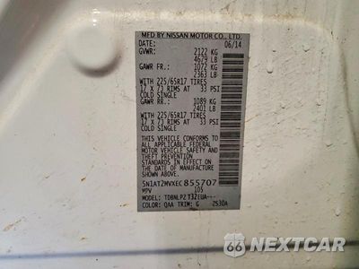 Zdjęcie 13 z 13 samochodu: 2014 NISSAN ROGUE S VIN:5N1AT2MVXEC855707 - miniatura