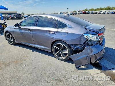 Drugie zdjęcie samochodu z przodu: 2019 HONDA ACCORD SPORT VIN:1HGCV1F33KA162810 - miniatura