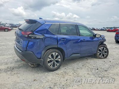 Trzecie zdjęcie samochodu z tyłu: 2021 NISSAN ROGUE SV VIN:5N1AT3BA5MC824904 - miniatura