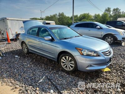 Czwarte zdjęcie samochodu z boku: 2011 HONDA ACCORD EXL VIN:1HGCP3F85BA031640 - miniatura