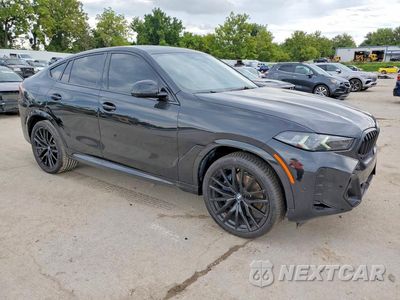 Czwarte zdjęcie samochodu z boku: 2026 BMW X6 XDRIVE40I VIN:5UX33EX0XT9137730 - miniatura