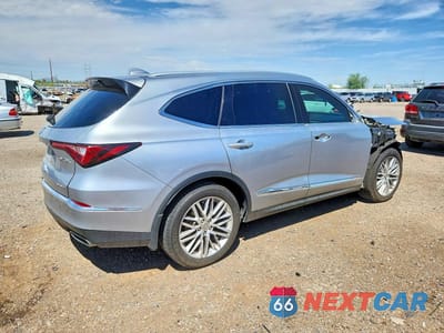 Trzecie zdjęcie samochodu z tyłu: 2023 ACURA MDX ADVANCE VIN:5J8YE1H87PL005484 - miniatura
