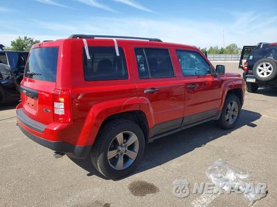 Trzecie zdjęcie samochodu z tyłu: 2017 JEEP PATRIOT SPORT VIN:1C4NJRBB7HD101479 - miniatura