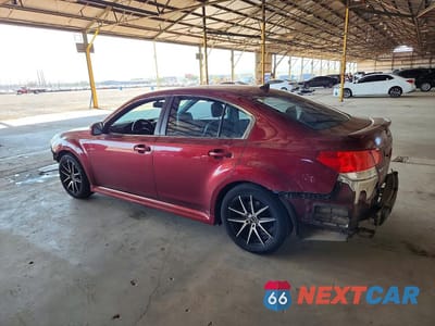 Drugie zdjęcie samochodu z przodu: 2012 SUBARU LEGACY 3.6R LIMITED VIN:4S3BMDK66C2002074 - miniatura