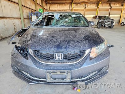 Piąte zdjęcie samochodu w środku: 2013 HONDA CIVIC LX VIN:19XFB2F56DE215351 - miniatura