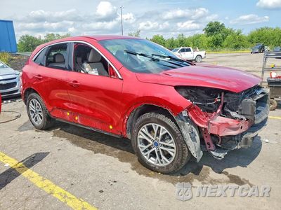 Czwarte zdjęcie samochodu z boku: 2022 FORD ESCAPE SEL VIN:1FMCU9H62NUB92595 - miniatura