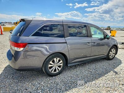 Trzecie zdjęcie samochodu z tyłu: 2016 HONDA ODYSSEY SE VIN:5FNRL5H3XGB108955 - miniatura