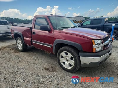 Czwarte zdjęcie samochodu z boku: 2004 CHEVROLET SILVERADO K1500 VIN:1GCEK14T74Z175132 - miniatura